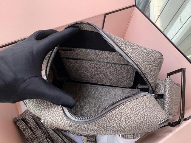 DELVAUX女包 2019春夏款 全新Cool Box優質牛皮 德爾沃女手提包 Cl0028 小方包 雪花黑 Delvaux單肩包  fcs1264